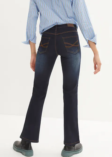 Boorcut jeans met corrigerend effect, mid waist, bonprix