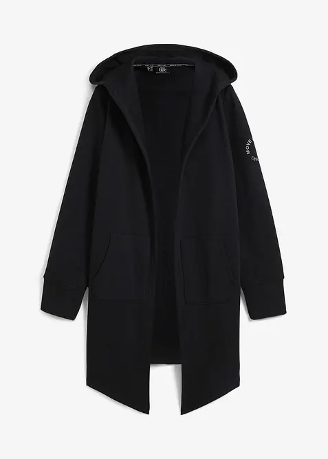 Lang sweatvest, bonprix