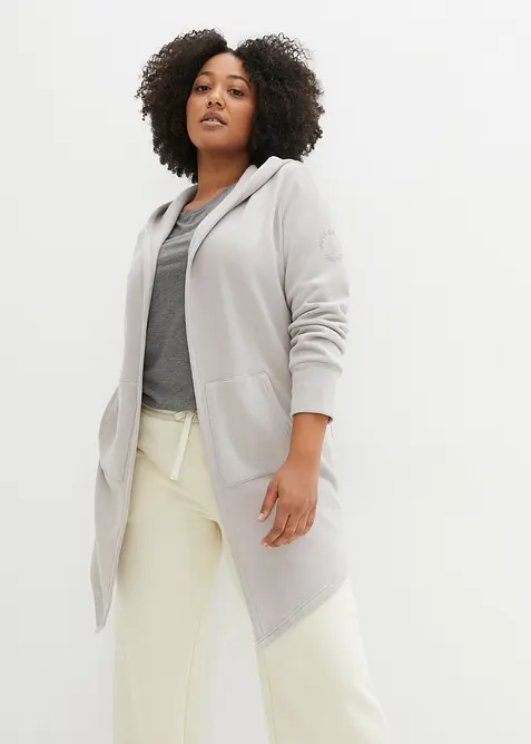 Lang sweatvest, bonprix