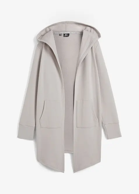 Lang sweatvest, bonprix