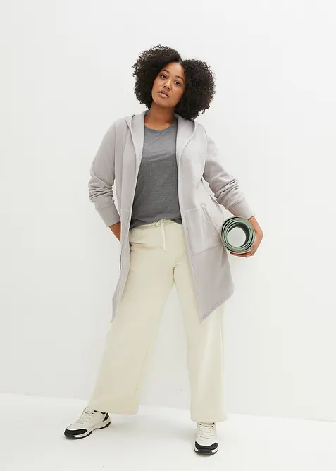 Lang sweatvest, bonprix