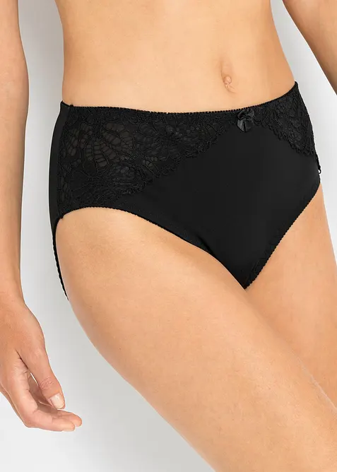 Maxislip met kant (set van 2), bonprix