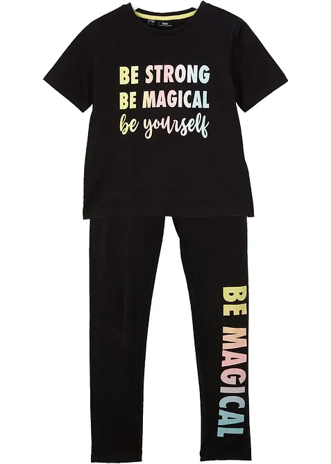 T-shirt en legging (2-dlg. set), bonprix