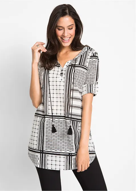 Lange tuniek van katoen, bonprix