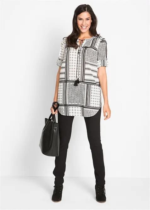 Lange tuniek van katoen, bonprix