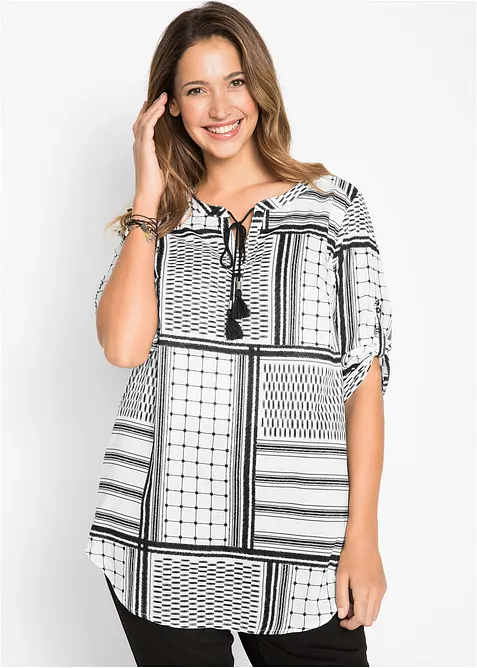 Lange tuniek van katoen, bonprix