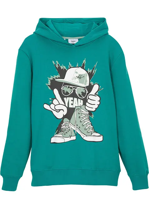 Hoodie van een zachte katoenmix, bonprix