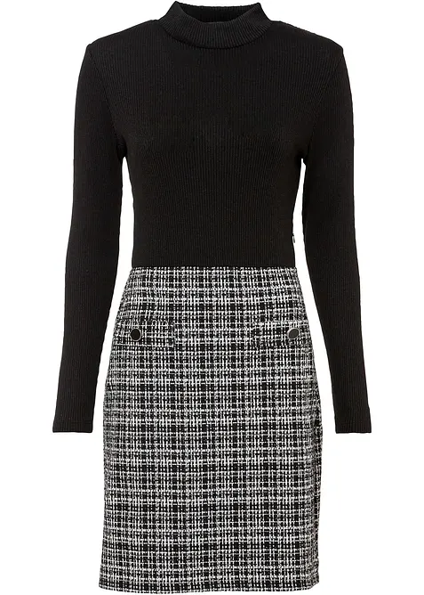 Minijurk van soepele viscose, bonprix