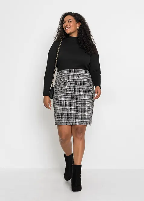 Minijurk van soepele viscose, bonprix