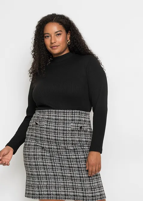 Minijurk van soepele viscose, bonprix