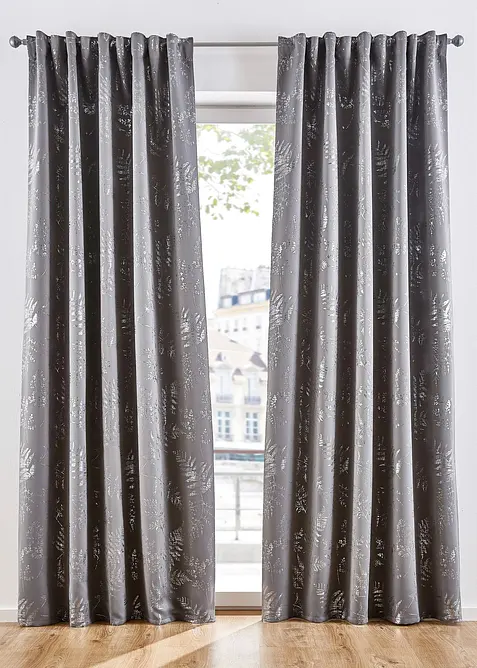 Verduisterend gordijn met glanseffect (1 stuk), bonprix