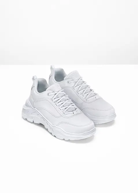 Chunky sneakers met een lichte zool, bonprix