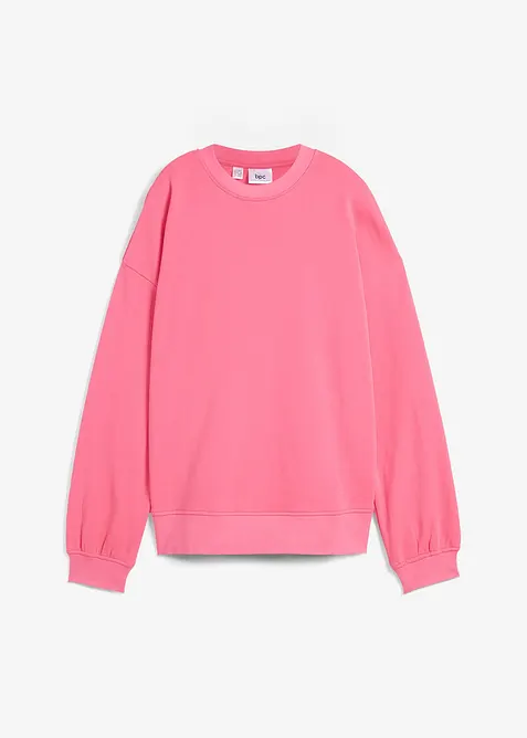 Oversized sweater van katoen, bonprix