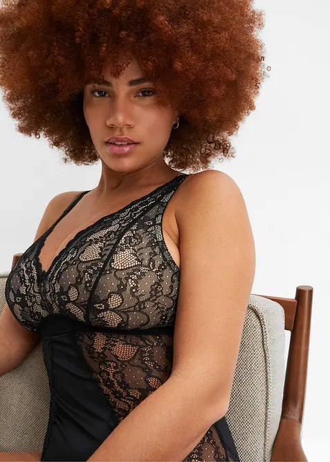 Body zonder beugels met fijn kant, bonprix