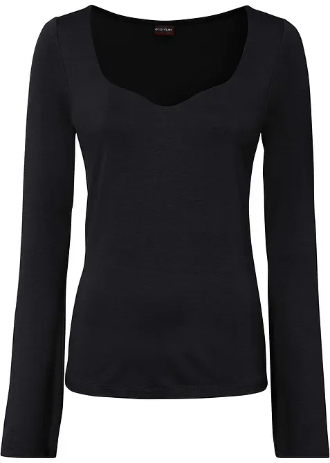 Longsleeve van een viscose mix, bonprix