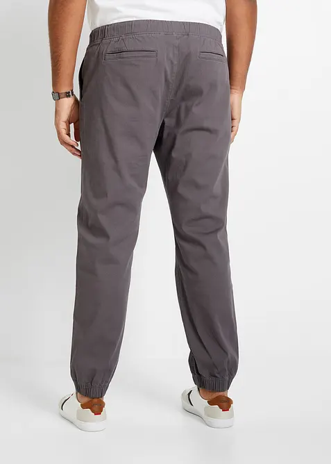 Relaxed fit chino stretch instapbroek, straight, bonprix