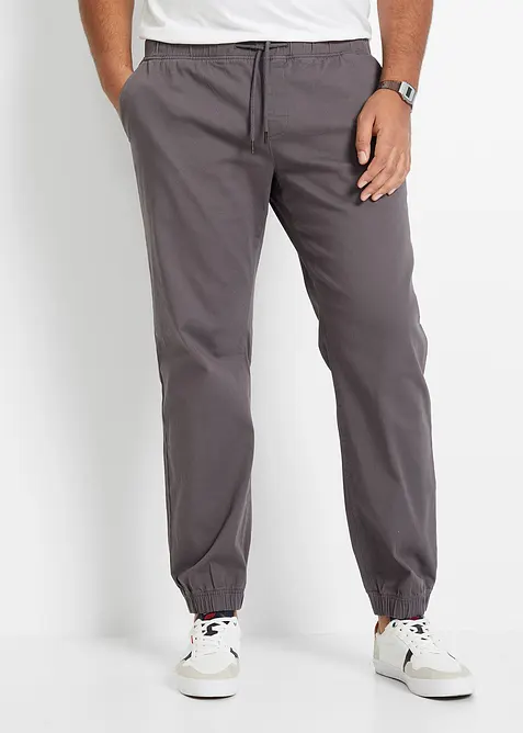 Relaxed fit chino stretch instapbroek, straight, bonprix