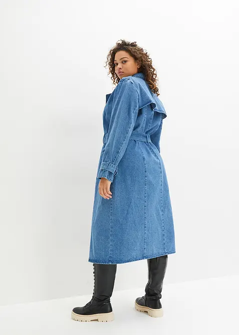 Denim trenchcoat, bonprix