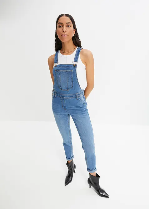 Denim tuinbroek, comfortabel model, bonprix