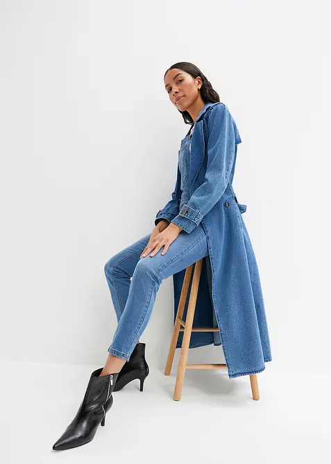 Denim tuinbroek, comfortabel model, bonprix