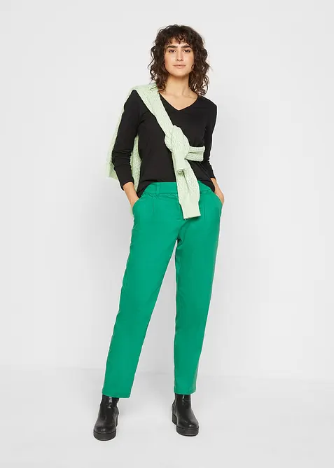 Longsleeve met biologisch katoen, bonprix