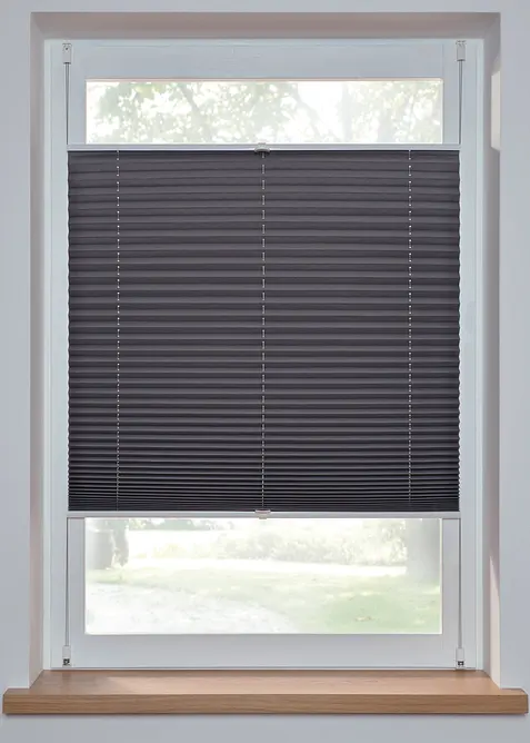 Verduisterend plisségordijn met witte achterzijde, bonprix