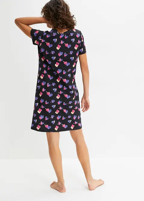 Kort nachthemd van biologisch katoen, bonprix