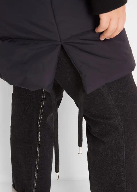 Lange, gewatteerde outdoor jas, waterafstotend, bonprix