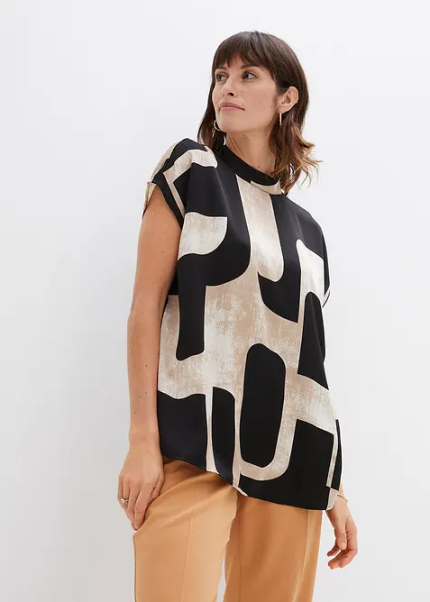 Satijnen tuniekblouse, bonprix
