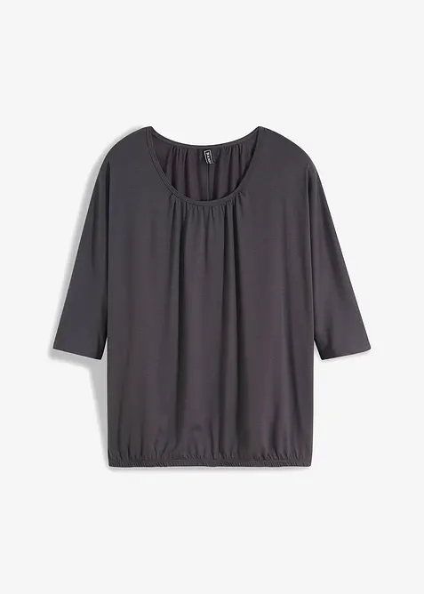 Oversized shirt in een viscosemix, bonprix