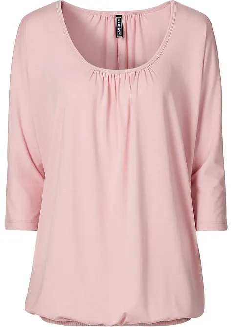 Oversized shirt in een viscosemix, bonprix