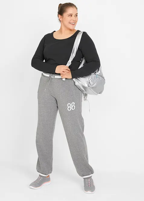 Sweatpants van elastische katoenmix, bonprix