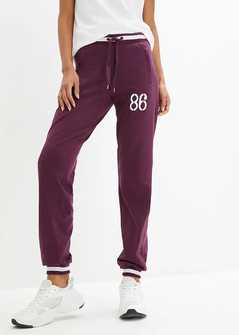 Sweatpants van elastische katoenmix, bonprix