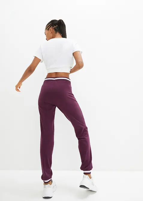 Sweatpants van elastische katoenmix, bonprix