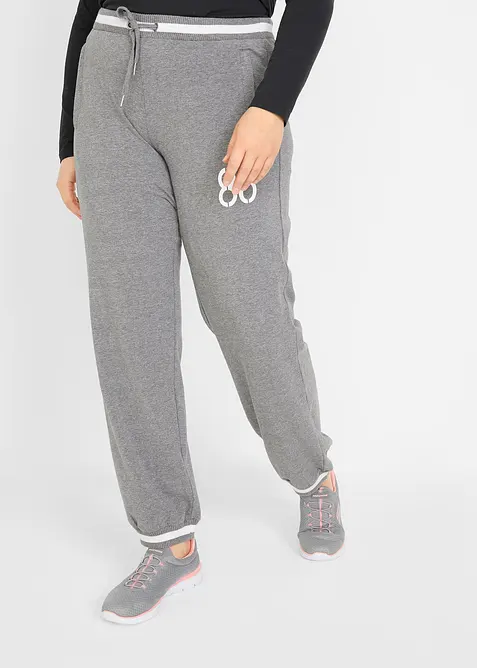 Sweatpants van elastische katoenmix, bonprix