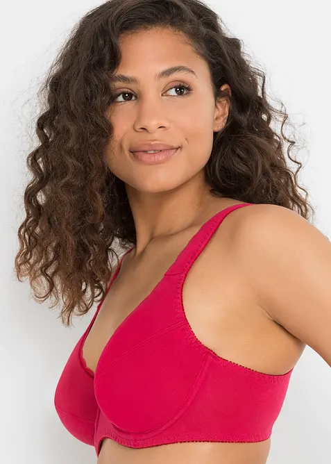 Beugel bh met zacht biologisch katoen (set van 3), bonprix