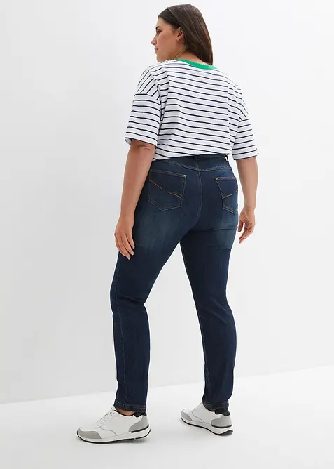 Skinny jeans met comfortband, mid waist, bonprix