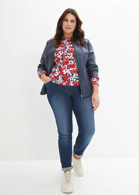 Jegging mid waist met comfortband, bonprix