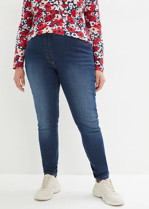 Jegging mid waist met comfortband, bonprix