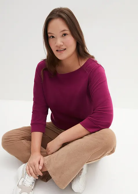 Longsleeve van biologisch katoen, bonprix