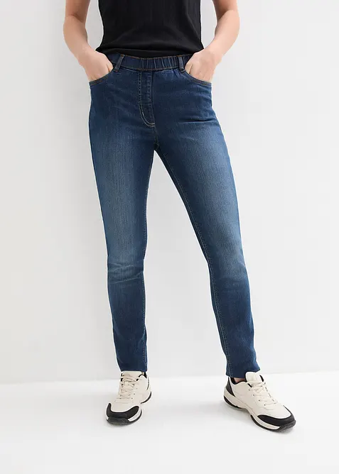 Jegging mid waist met comfortband, bonprix