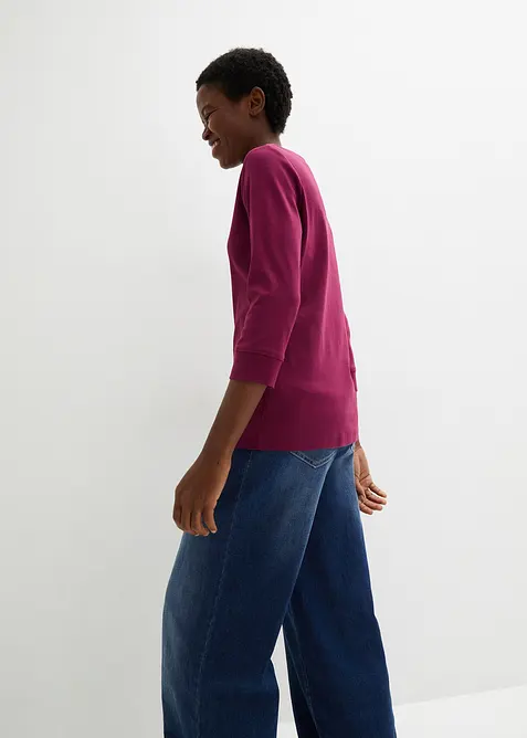 Longsleeve van biologisch katoen, bonprix