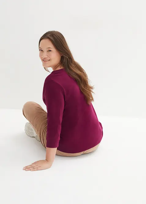 Longsleeve van biologisch katoen, bonprix