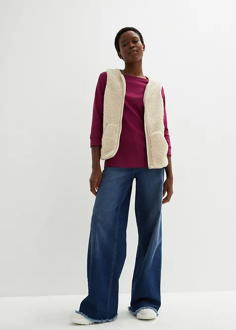 Longsleeve van biologisch katoen, bonprix