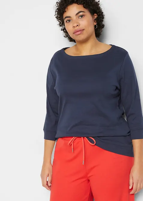 Longsleeve van biologisch katoen, bonprix