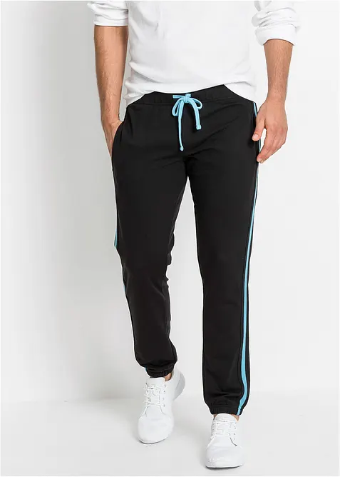 Joggingbroek met contrasterende strepen, bonprix
