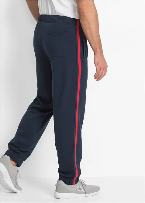 Joggingbroek met contrasterende strepen, bonprix