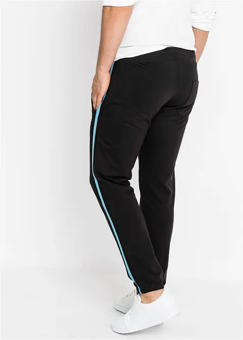 Joggingbroek met contrasterende strepen, bonprix