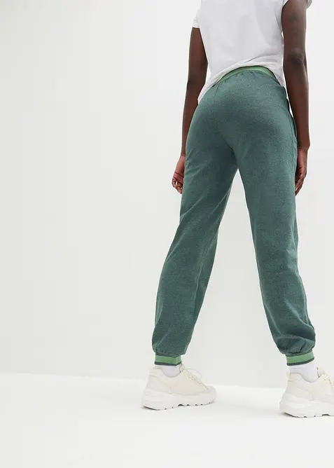 Sweatpants in een katoenmix (set van 2), bonprix