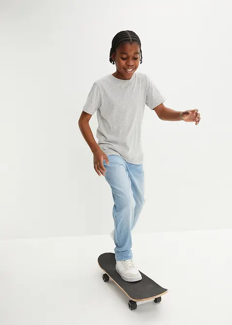 Jongensjeans met wijde pijpen, bonprix